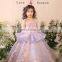 XXLF199 kids beautiful model dresses party wear frocks frock design for baby girl