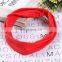 Fashion style lady cotton absorb sweat yoga elastic headband popular women candy color sport hair band headband