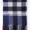 Inner Mongolia Factory Wholesale Stock Woolen Thick Autumn Winter Men Women Warm Wool Tatan Check Plaid Scarf Wool Shawl