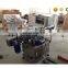 SUS304 stainless steel automatic round bottle fixed-position sticker labeling machine with date printer