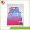 2~5XL Digital Print With Pattern Basketball Jersey Black And Red