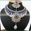 NEW INDIAN DESIGNER WHOLESALE ARTIFICIAL PARTWEAR KUNDAN JEWELLERY/JEWELRY NECKLACE EARRINGS SET