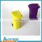 Personalized logo print garbage can shape silicone pen holder