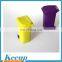 Wholesale cheap customized garbage can shape silicone pen container for ads