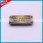 Newest Best Brand New Products Clothing Letter Label Jeans Leather Metal Labels For Mens