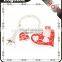 heart metal keyring promotion paris tourist souvenir metal keychain