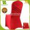 Hot Sale Spandex Cross Ruffle Back Banquet Chair Cover