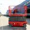 6-18 meters mobile hydraulic self propelled scissor lift for high-altitude operations