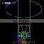 Rotary Type Mobile Antenna Vehicle Mounted Telescoping Mast 6 Metre