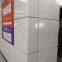Stadium Red Pattern Spherical Aluminum Veneer