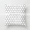 2019 new Geometric  Printed Linen Cotton Sofa decorative throw  pillow cover