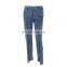 High Waist Jeans Push Up Pants Blue New Slim Denim Ladies Woman Cotton Customized