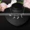 DIY Accept Famale Luxury Letter Necklace Women capital Pendant Necklace Sparking Bling Hip Hop Gift Crystal Choker Jewelry