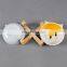 Wholesale Japan Style Printed White Custom Marble Ceramic Cat Pet Dog Bowl