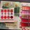 12 empty palettes lip gross eye shadow