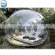 Luxury close nature inflatable transparent bubble camping tent