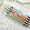 Beautiful Design Rhinestone Acrylic Double Head Steel Dotting Tools Pen