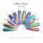 Peacock Nail Art Holographic nail  glitter Chrome powder coating