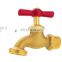 J6001 Forged  1/2 Inch Brass Hose Bibcock  Water Tap for Garden Chrome/ Nickel Plated for Plumbing