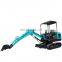 Factory Manufacture 1.8 Ton New Mini Diesel Engine Excavator Price for Sale