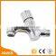 Iron plating wall mounted installation time delay faucet