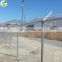 Industry used chain link fence cyclone wire mesh fence