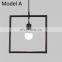 Decorative Bar Restaurant Iron Pendant Light E27 Vintage Lamp Fixtures