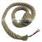 Fabric Braid Cable Natural decorative hemp rope pendant Pendant Light Lamp