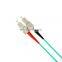 Low Loss OM3 10Gb  Multimode   3m  SC TO ST  Fiber Optic Cable Patch Cord