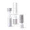 Modern  Creative Sliver Geometric luxury Arched Design Gray And White Ceramic Tabletop Flower Vase for Table Decoration