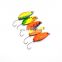 3.2cm 4.5g Cooper Colorful Spinners Metal Fishing Lures / Baits Trout Spoon