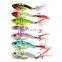 In Stock Spinner Fishing Lures Metal VIB Lure Wobblers CrankBaits Jig Shone Metal Sequin Trout Spoon for Carp Fishing