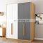 modern luxury factory bedroom white baby closet cabinet glass door wooden furniture wardrobe with sliding doors