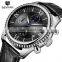 Benyar BY-5129M OEM Leather Men Quartz Watches Chronograph Logo Custom Watch Manufacturer