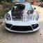 Runde FRP Half Carbon Fiber Material For Porsche Panamera 970.1 Mansory Style Body Kit Front Rear Bumper Side Skirt Spoiler Hood