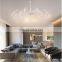 Nordic LED Chandelier For Living Room Bedroom Home Modern Led Ceiling Pendant Lamp Decor Round Chandeliers