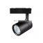 Showroom track lights 20w 30w 40w 2 wires model 360 degree adjustable led track lights COB gu10 track light