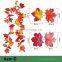 Wedding Event Christmas Halloween Outdoor Decorations Indoor Thanksgiving Autumn Maple Leaf Garland Fall Decor Hanging