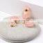 Natural Jade Natural Amethyst Perfume Essential Oil Bottles Rose Quartz Crystal Perfume Bottle Pendant Necklace