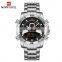 Naviforce 9181 S Luxury Brand Business Digital Quartz Men's Watches Steel Military Chronograph Wristwatch Relogio Masculino