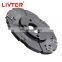 LIVTER r Brush Gear Spiral Delt 6 Jointer Trimmer Bush Milling Head Surface Cutter Head 310Mm