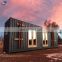 Customized Easy Installation Modern Luxury Container House 40ft office manufactured home