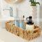 Wholesale decor home organizer handmade water hyacinth woven storage basket bath and body lavender set woven storage basket