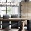 Modern Classic K9 Crystal Square Pendants Chandelier Lighting fixture For Living Room Dining Room Kitchen Island Foyer Lobby