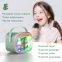 Handheld Dual Wireless Microphone System Set For Sing Family Party Ktv Bt Karaoke Machine Woofer Speaker Device Kids Singing
