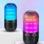 Novo design, logotipo personalizado, alto-falante Bluetooth de led baixado portátil para uso ao ar livre personalizado