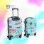 Wholesale Customized ABS PC Hard Shell 20/24/28 Inch Printed Luggage Luxury Design Travel Bags Suitcase Set 3PCS