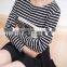 2014 Cross strip 100% cottonT shirt for ladies from  china /cheap price and high quality