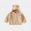 Chaqueta de polar para ni?os, abrigo para bebés recién nacidos, ropa cálida para ni?os, sudadera con capucha