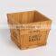 wooden boxes for flower, home decoration